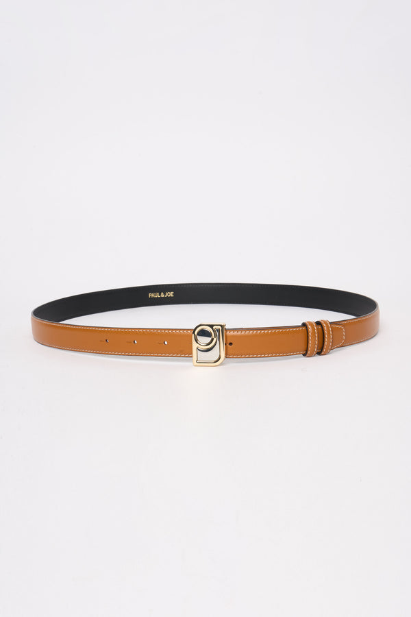 Paul & Joe Ceinture En Cuir Avec Logo