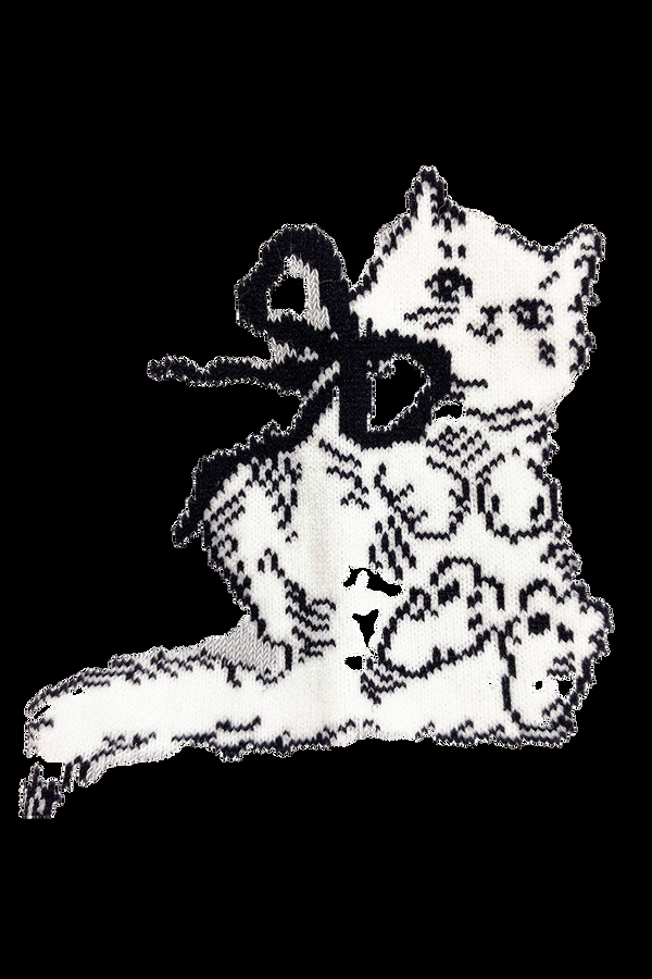 Paul & Joe Chaussettes Grises Gipsy à Ruban