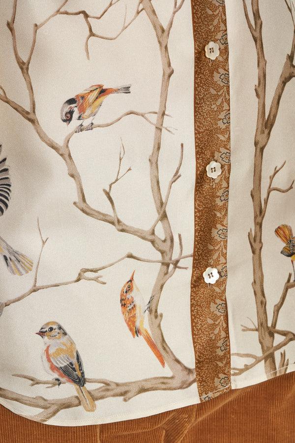 Paul & Joe Chemise Coupe Cintrée En Twill De Soie