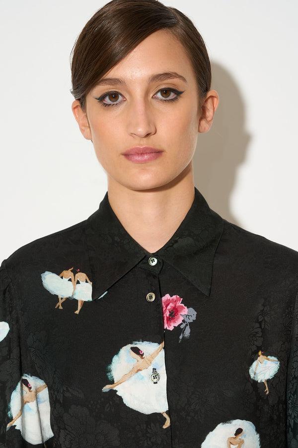 Paul & Joe Chemise En Jacquard De Viscose