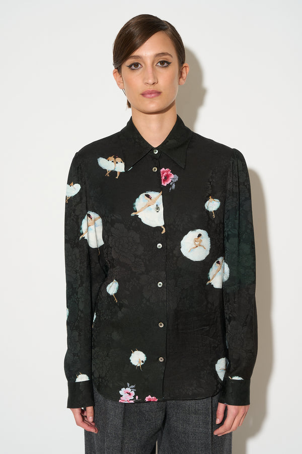 paul & joe Chemise en jacquard de viscose