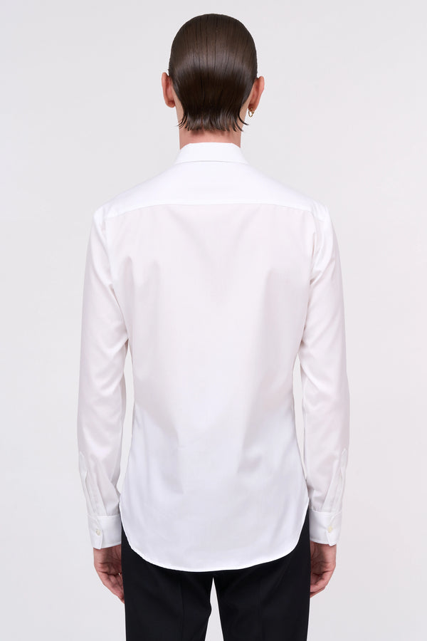Paul & Joe Chemise En Popeline De Coton Coupe Droite