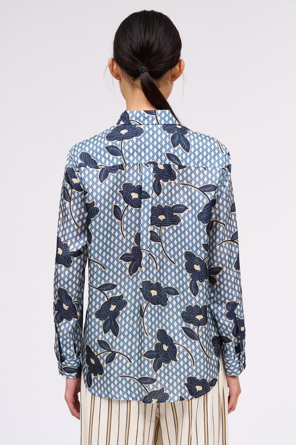 Paul & Joe Chemise En Soie Imprimé Floral