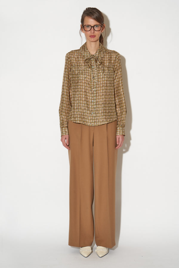 Paul & Joe Chemise En Soie Imprimée