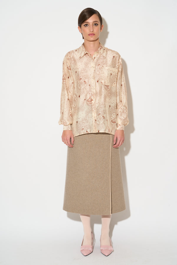 Paul & Joe Chemise Fluide En Soie Imprimée