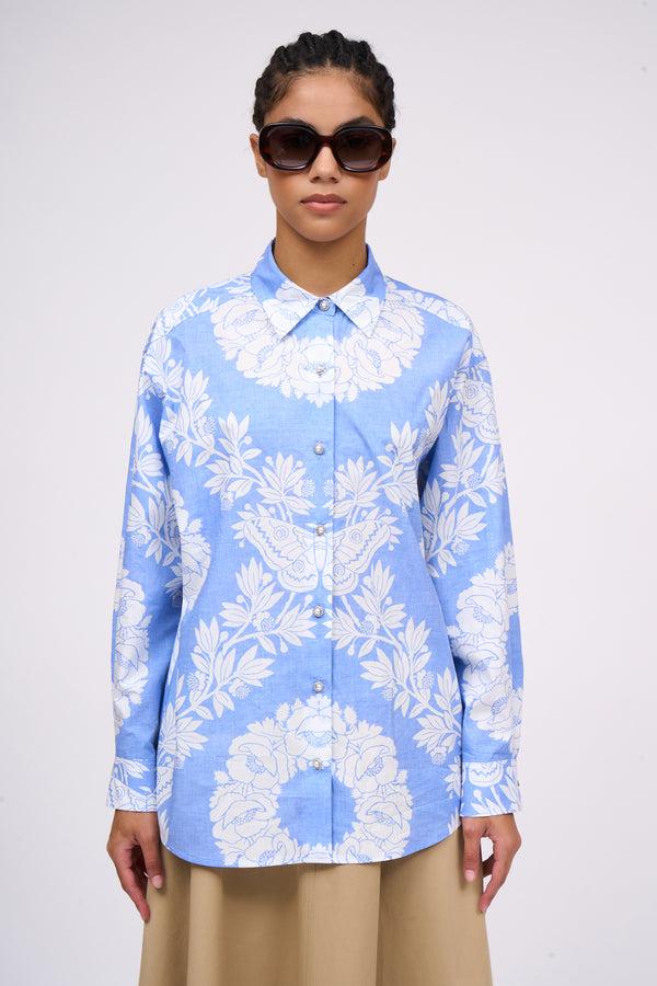 paul & joe Chemise imprimée à la coupe ample