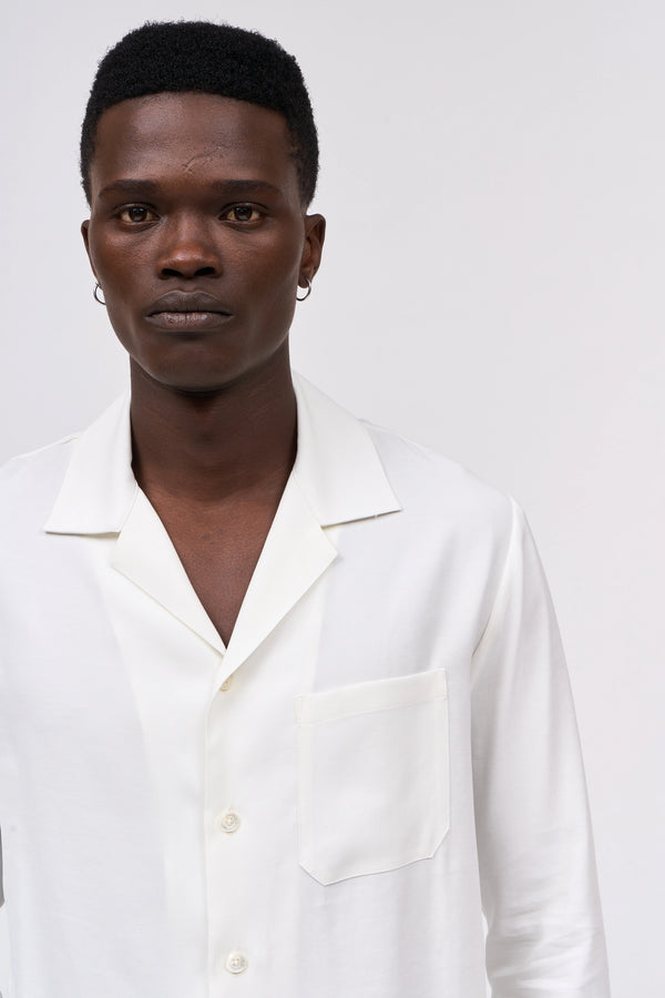 Paul & Joe Chemise Manches Longues En Twill De Cupro