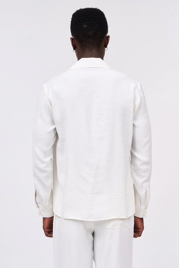 Paul & Joe Chemise Manches Longues En Twill De Cupro
