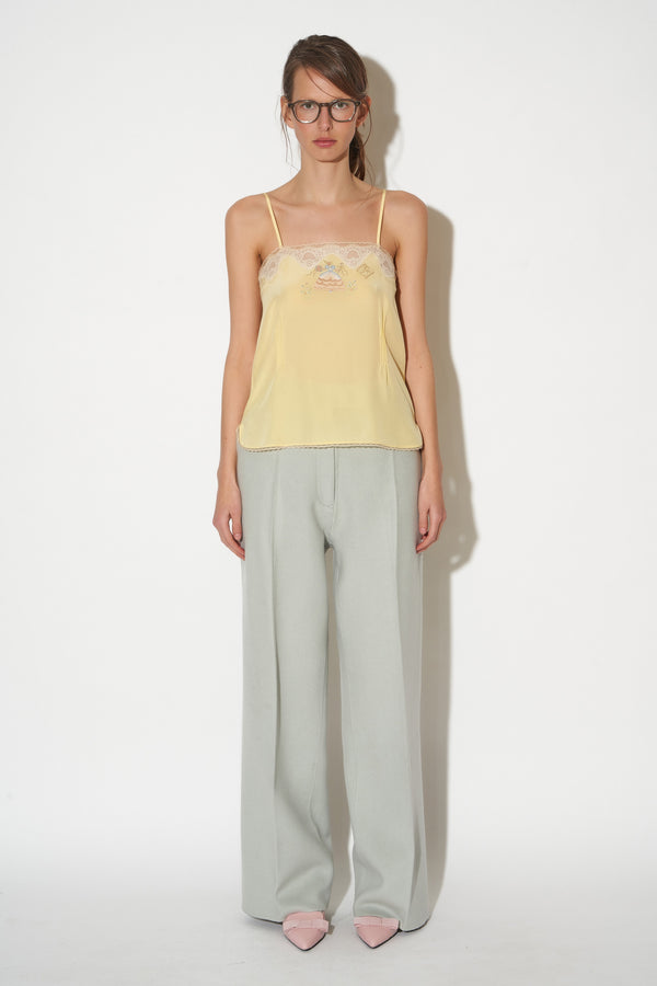 Paul & Joe Débardeur En Crèpe De Chine Brodé