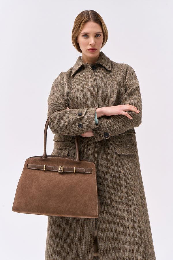 Paul & Joe Grand Sac Mathilde En Cuir Suède