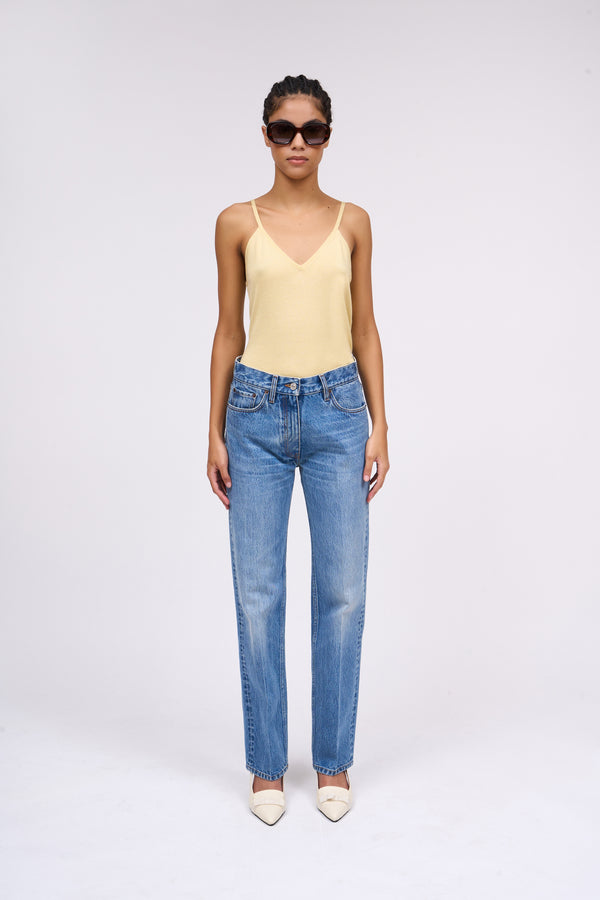 paul & joe Jean taille haute coupe droite