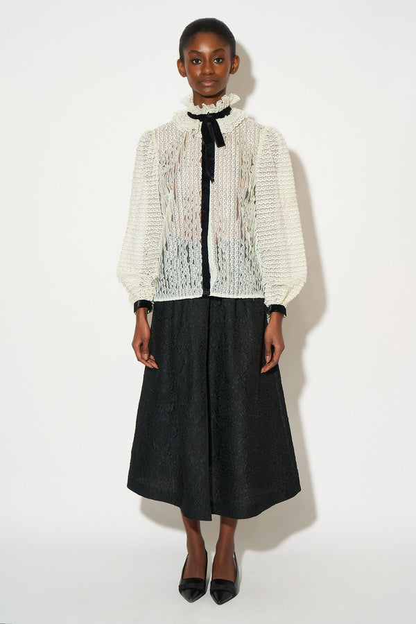 paul & joe Jupe en jacquard 3D