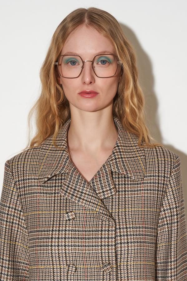 Paul & Joe Manteau Caban En Lainage Prince De Galles