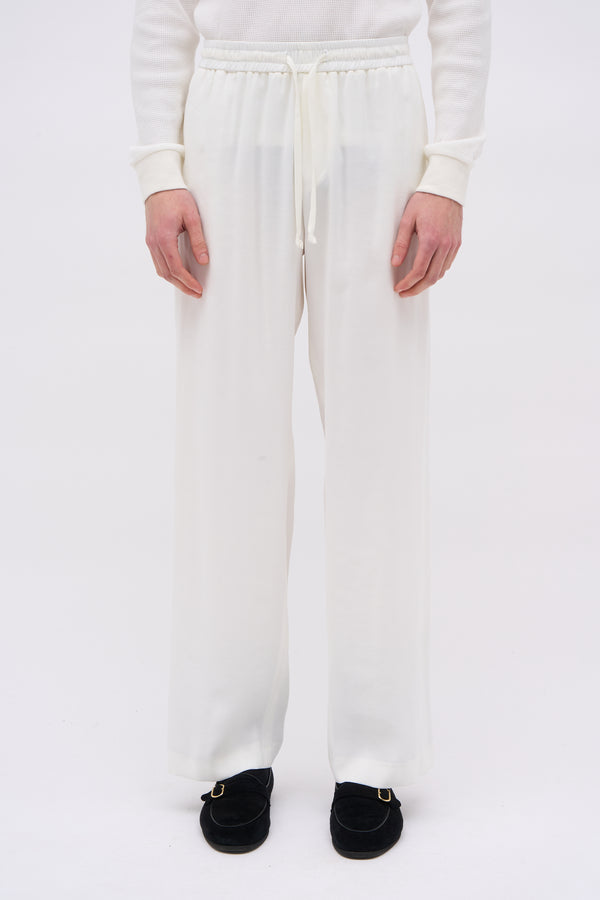 Paul & Joe Pantalon Ample En Twill De Cupro