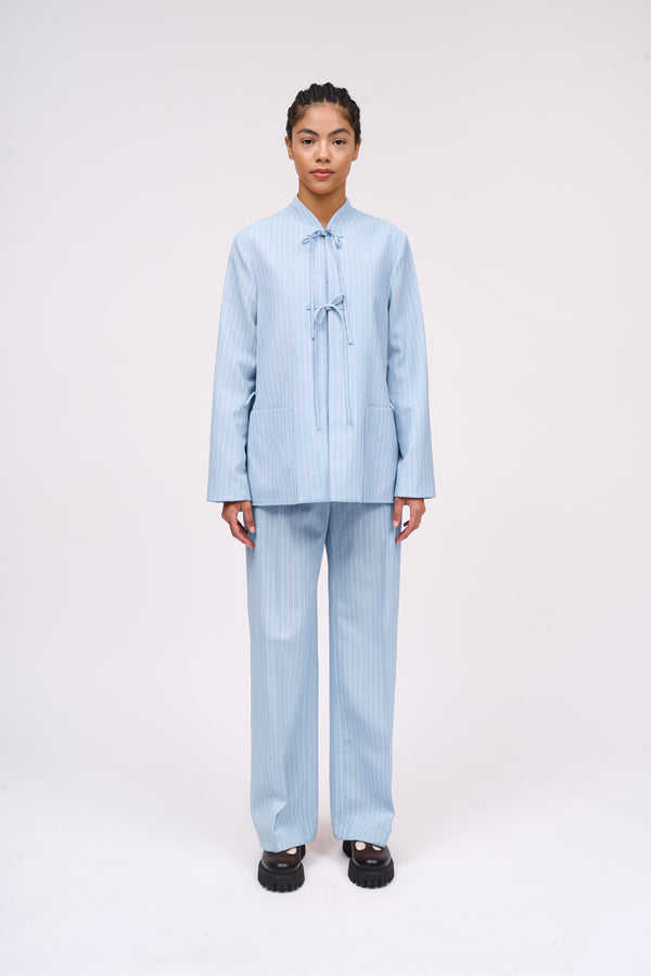 paul & joe Pantalon coupe droite à rayures