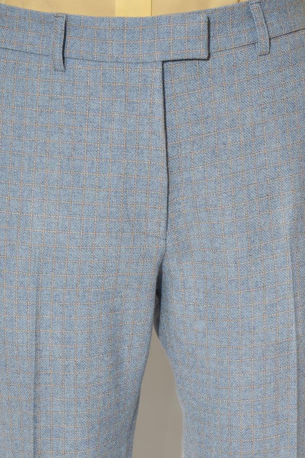 Paul & Joe Pantalon Droit En Lainage à Carreaux