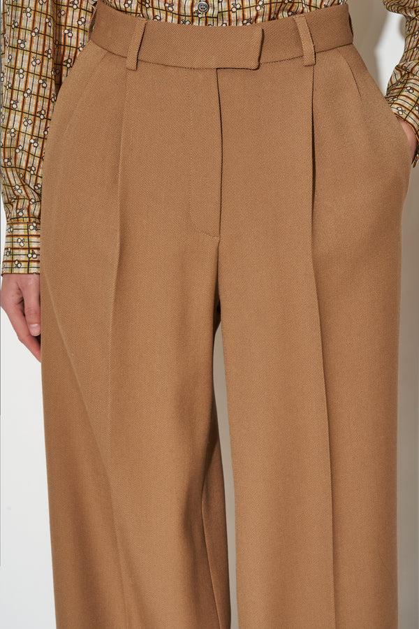 Paul & Joe Pantalon En Gabardine De Laine Vierge