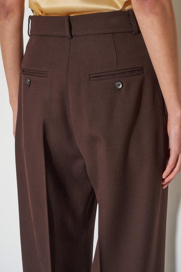 Paul & Joe Pantalon En Gabardine De Laine Vierge