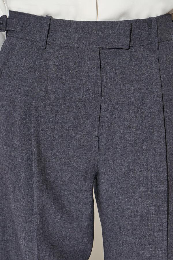 Paul & Joe Pantalon Taille Haute En Laine Tropicale