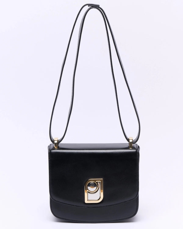 Paul & Joe Petit Sac Jeanne Carré En Cuir Lisse - Noir