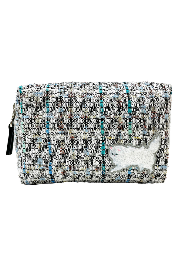 paul & joe Pochette Gipsy noire en tweed