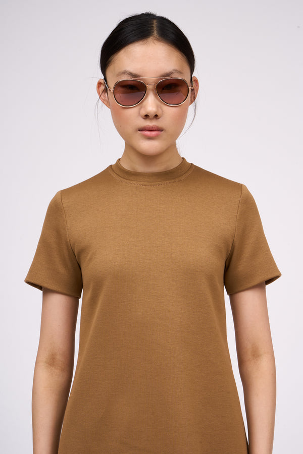 Paul & Joe Robe Courte En Jersey De Laine