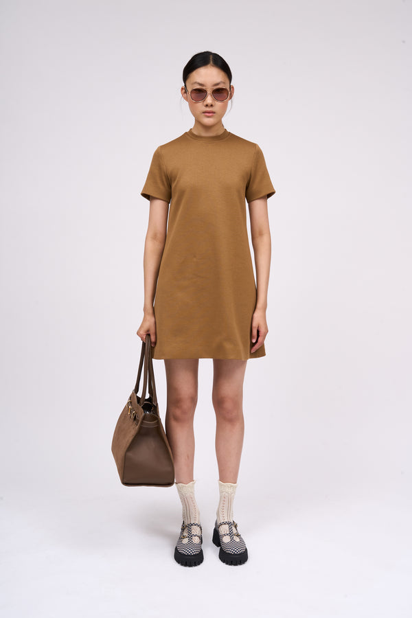 paul & joe Robe courte en jersey de laine