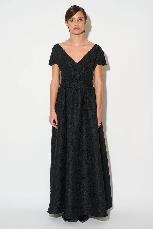 paul & joe Robe longue en jacquard 3D