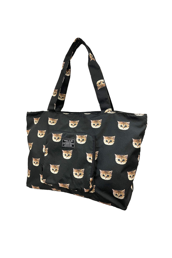 paul & joe Sac de transport noir motifs Nounette