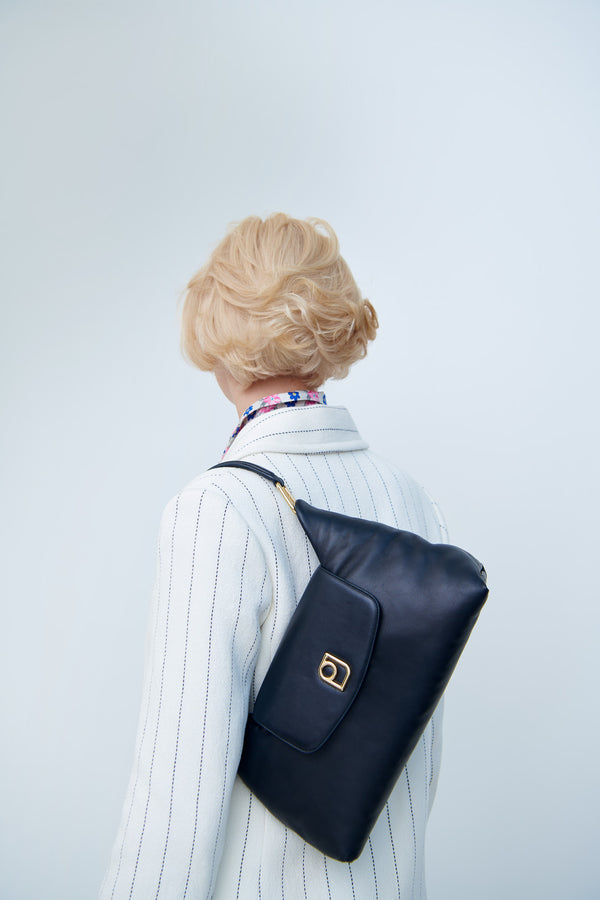 Paul & Joe Sac Porté épaule En Cuir D'agneau - Noir