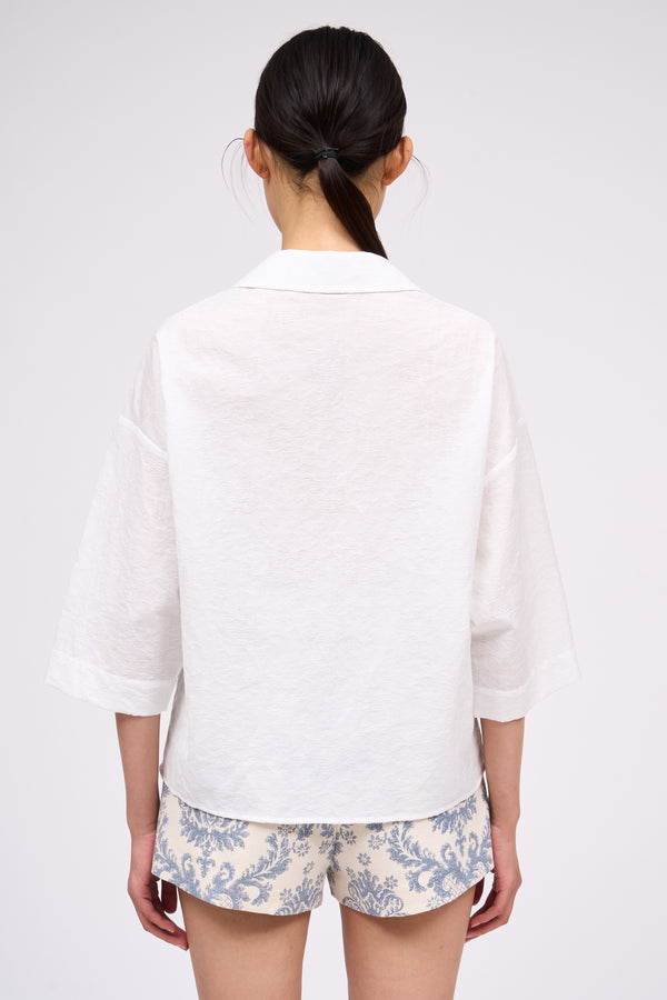 Paul & Joe Top Coupe Boxy à Motif Floral