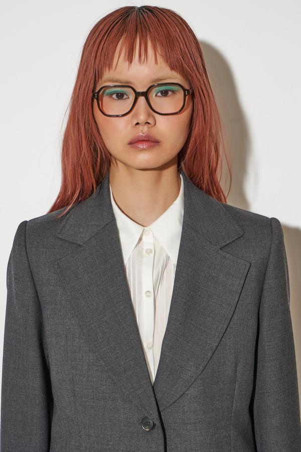 Paul & Joe Veste Coupe Droite En Twill De Laine