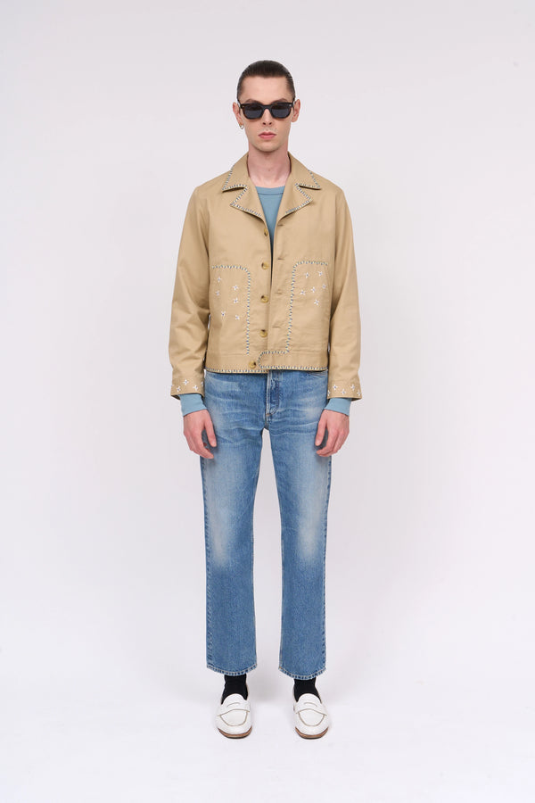 paul & Joe Veste Coupe Droite Et Courte En Velour