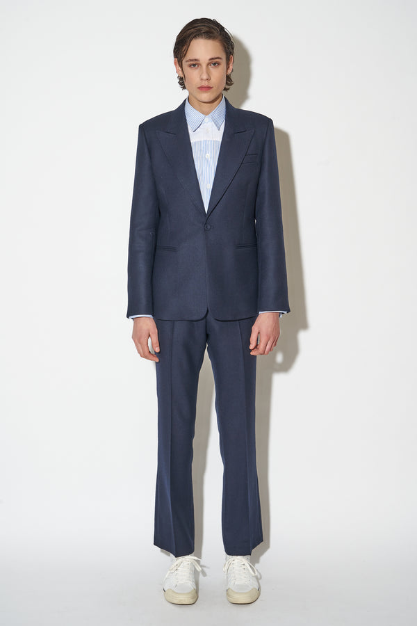 Paul & Joe Veste Courte En Twill De Flanelle