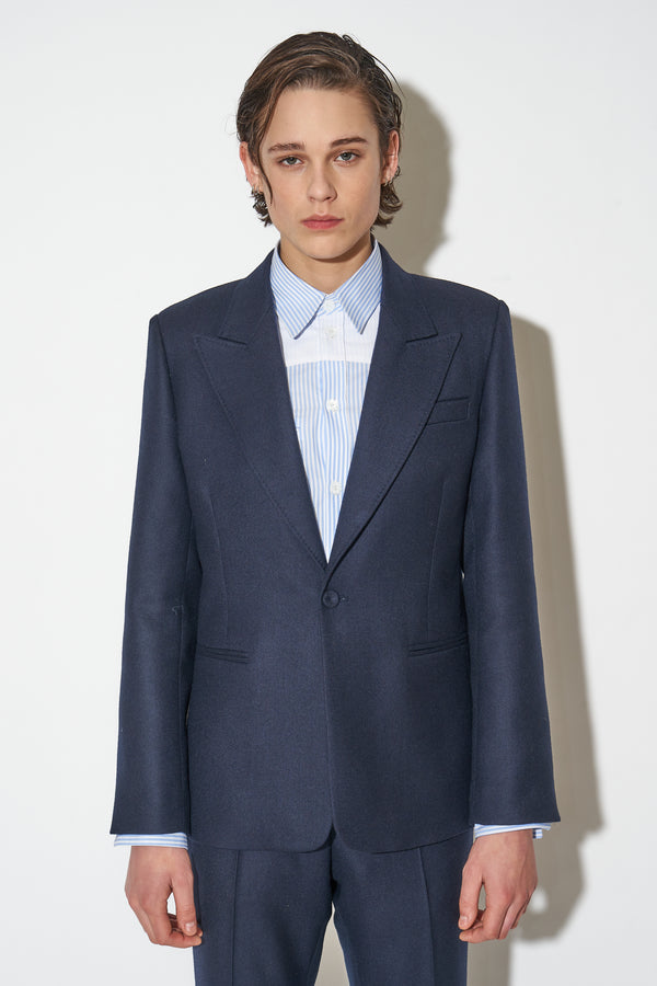 paul & joe Veste courte en twill de flanelle