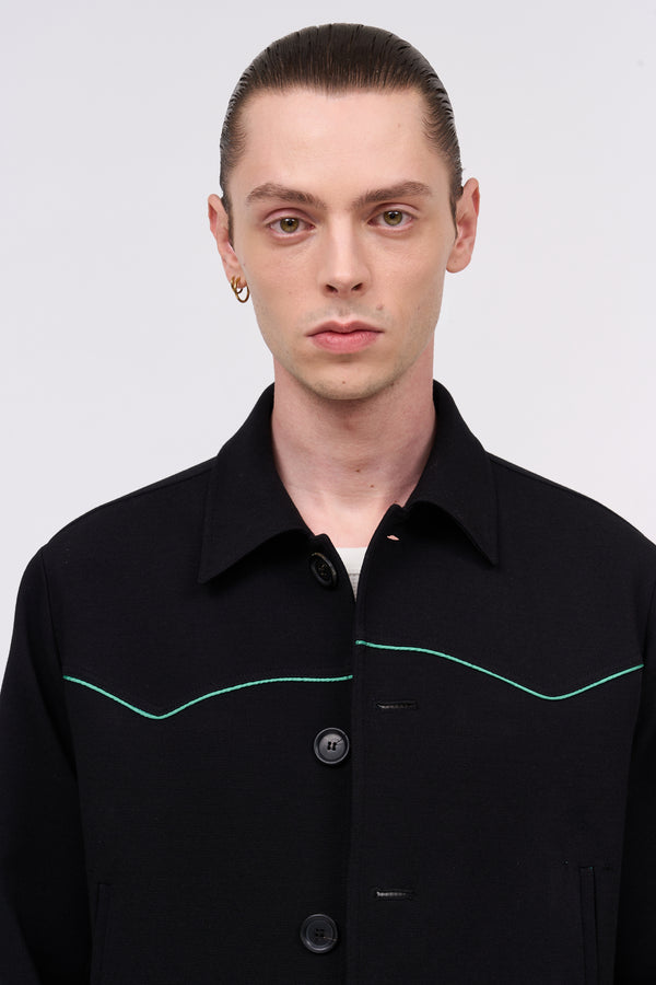 Paul & Joe Veste En Coton Avec Découpe Western