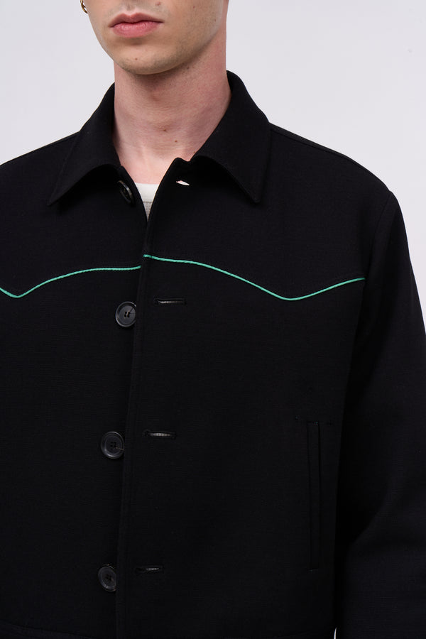 Paul & Joe Veste En Coton Avec Découpe Western