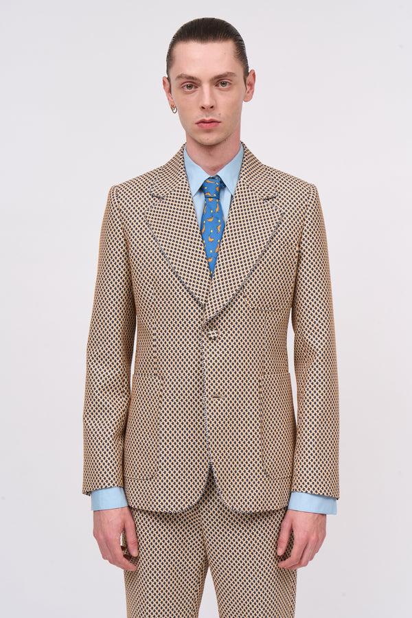 paul & joe Veste en jacquard floral all over