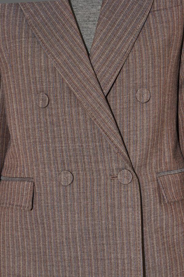 Paul & Joe Veste En Laine à Fines Rayures