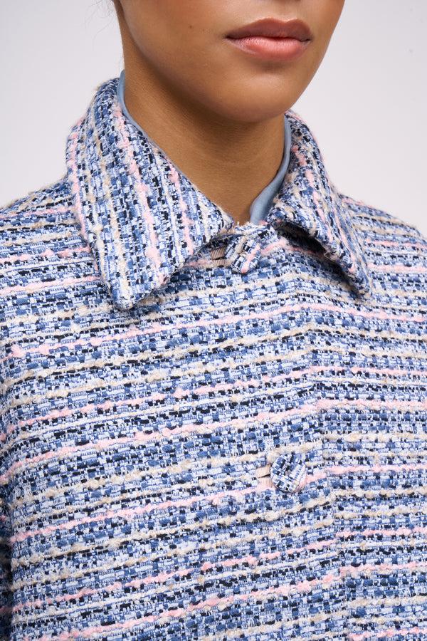 Paul & Joe Veste En Tweed Simple Croisure