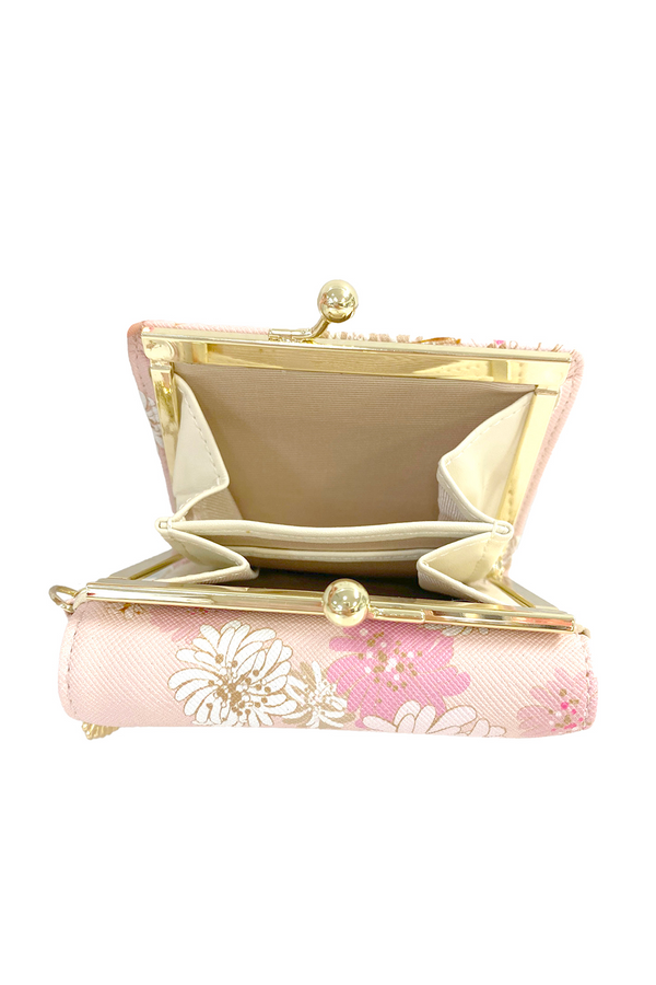 Paul & Joe Petit Porte-monnaie Imprimé Fleuri Légèrement Pailleté