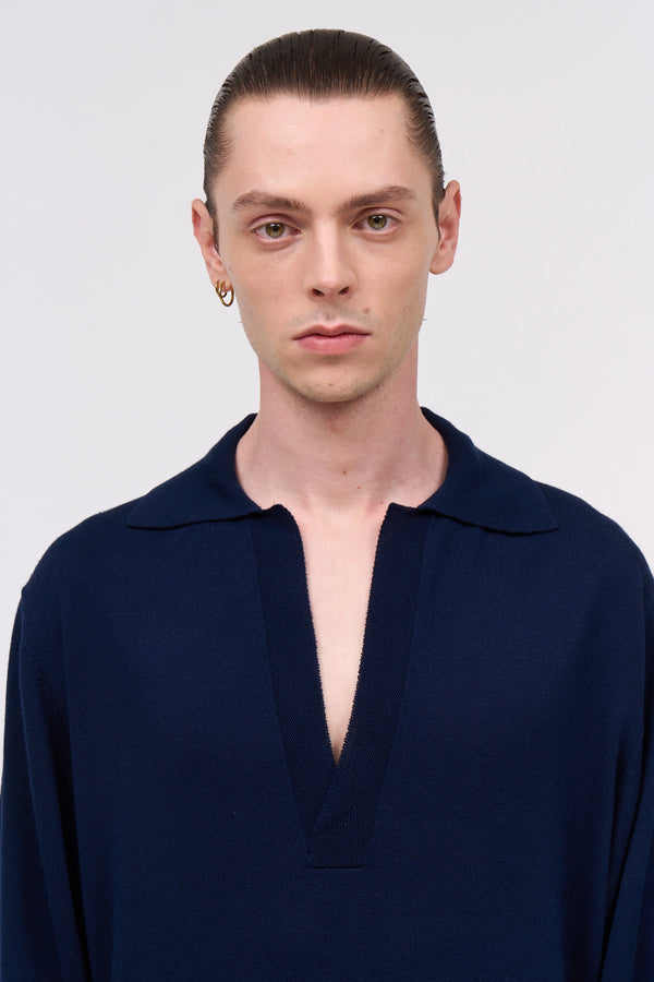 Paul & Joe Pull Vareuse à Manches Longues En Cachemire Et Soie