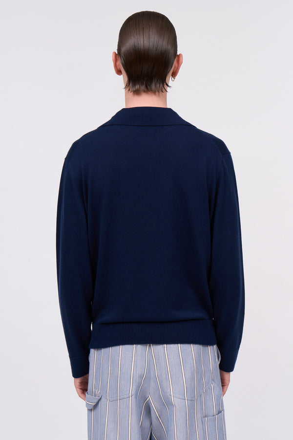 Paul & Joe Pull Vareuse à Manches Longues En Cachemire Et Soie