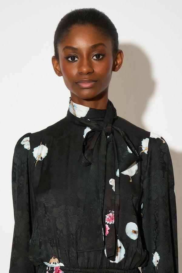 Paul & Joe Robe En Jacquard De Viscose à Imprimé Exclusif