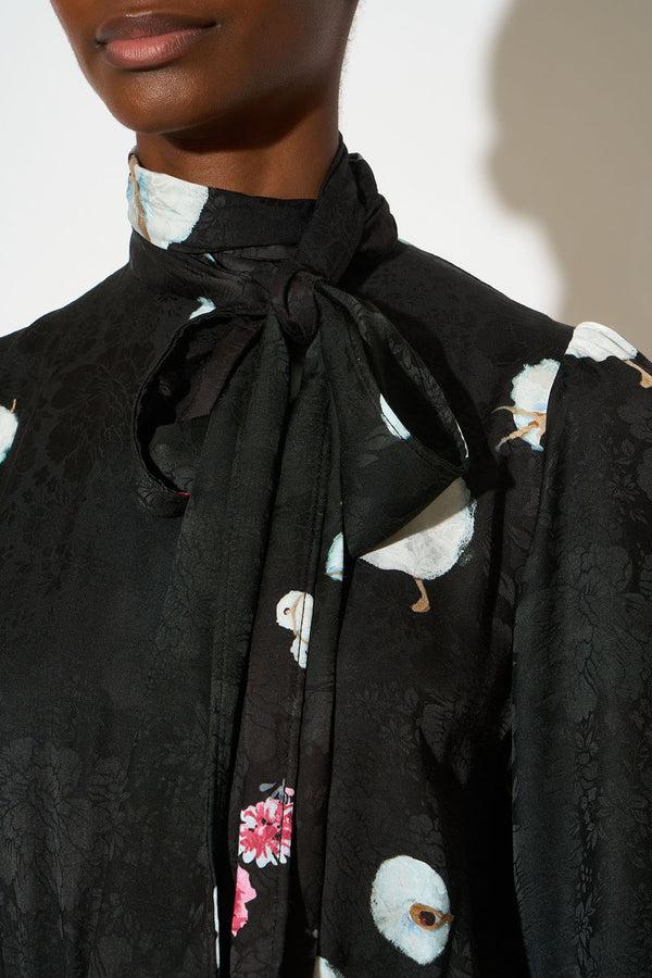 Paul & Joe Robe En Jacquard De Viscose à Imprimé Exclusif