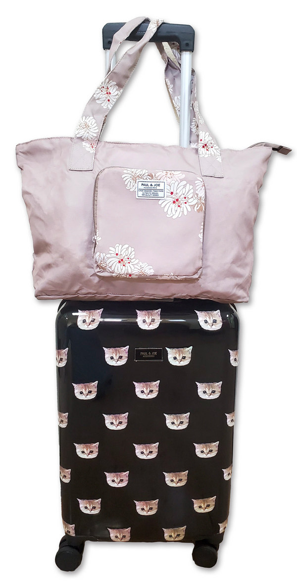 Paul & Joe Sac De Transport Beige Motifs Chrysanthème