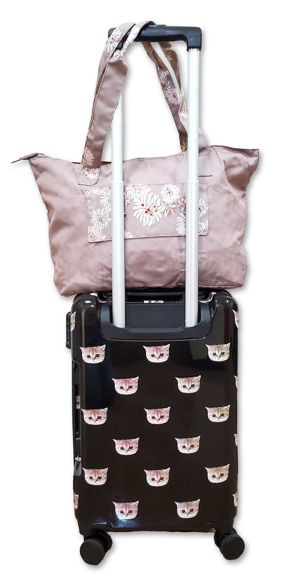 Paul & Joe Sac De Transport Beige Motifs Chrysanthème