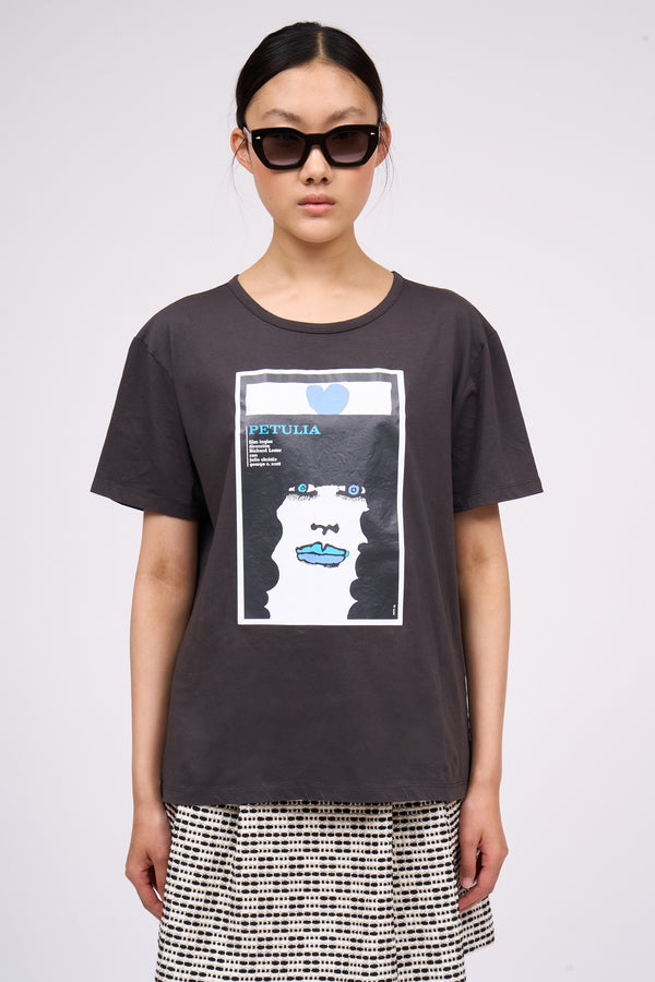 paul & joe Tee-Shirt en jersey de coton avec un artwork inspiration Cuba 70's