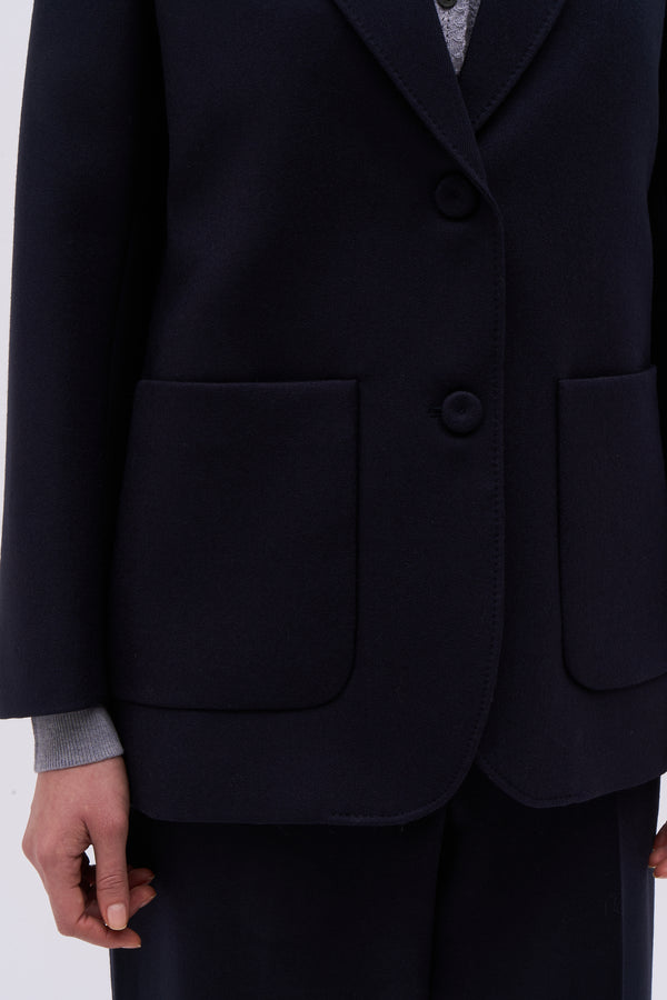 Paul & Joe Veste En Twill De Flanelle De Laine Vierge