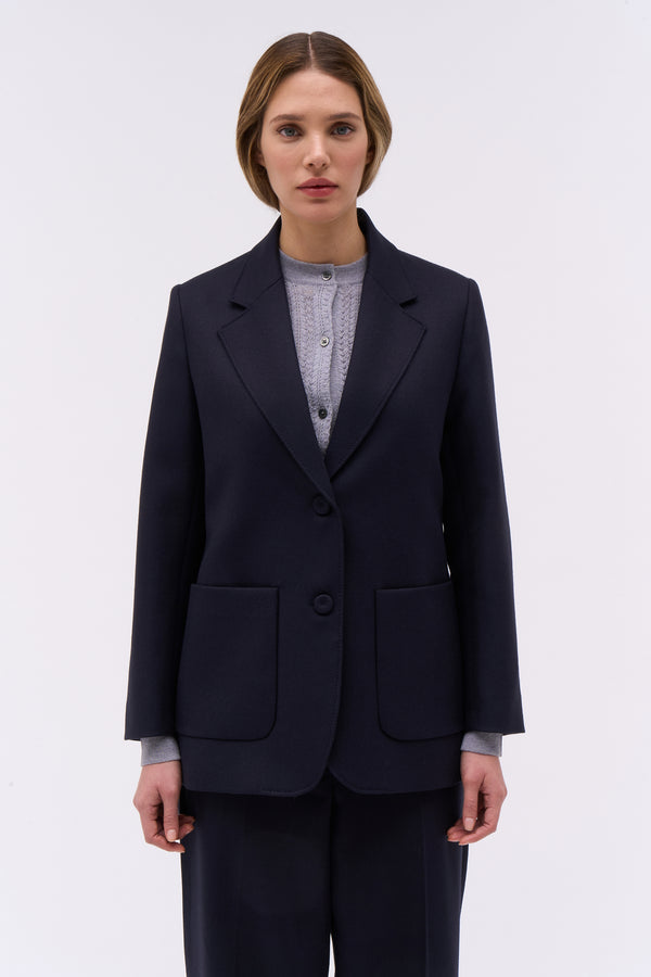 paul & joe Veste en twill de flanelle de laine vierge